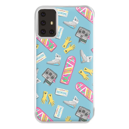 BTTF Pattern Phone Case for Galaxy A71