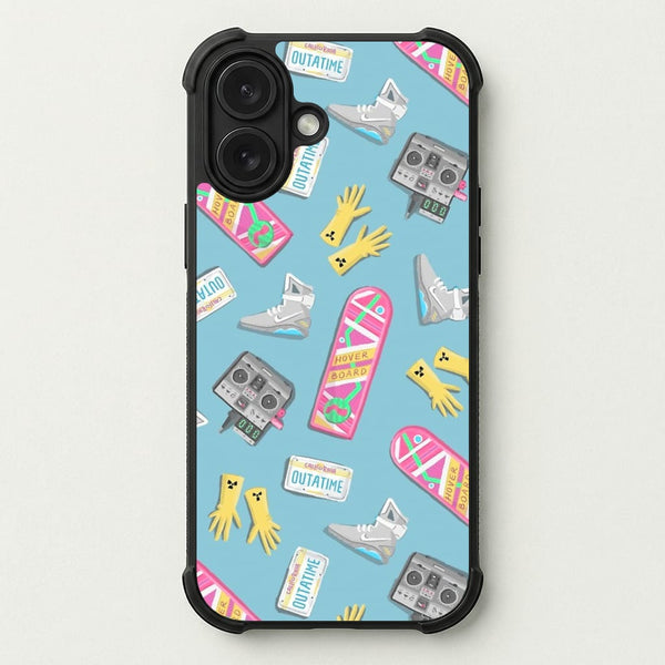 BTTF Pattern Phone Case — Bumper case