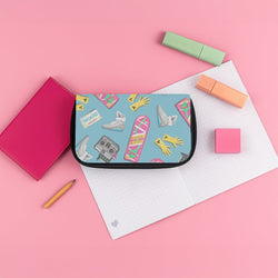 BTTF Pattern Pencil Case