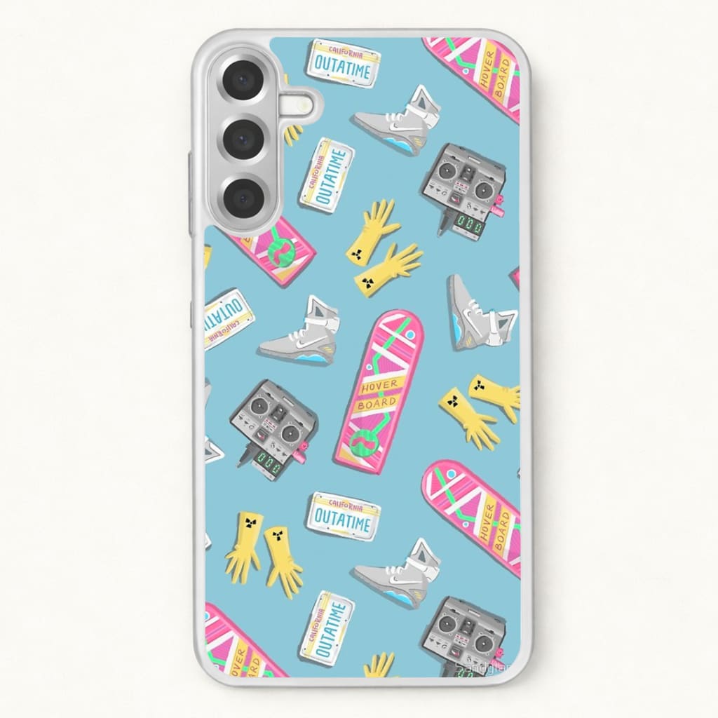 BTTF Pattern Phone Case for Galaxy A37