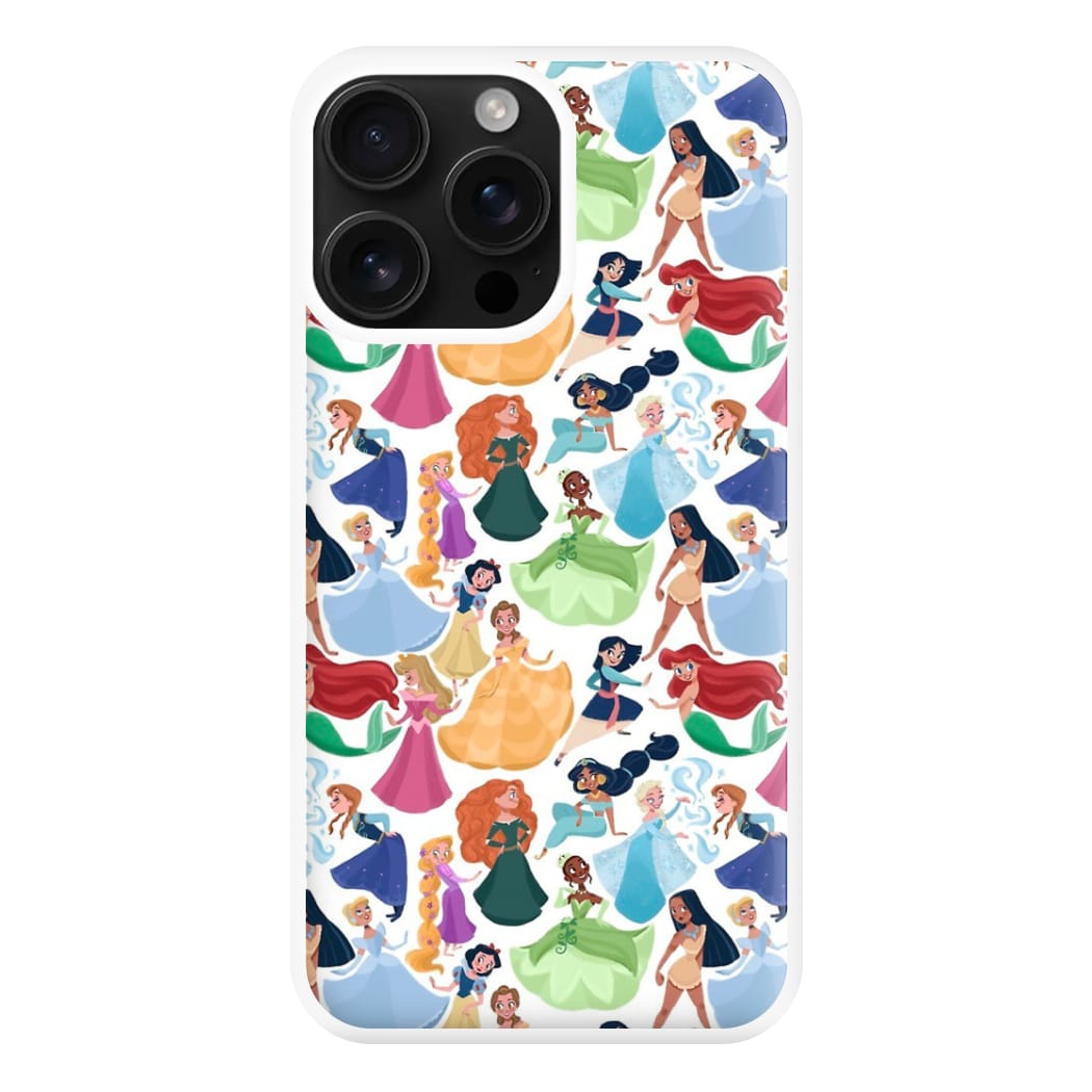 Fairytale Princess Pattern Phone Case