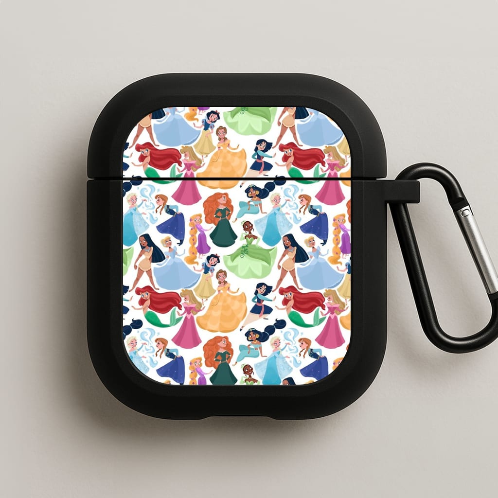 Fairytale Princess Pattern AirPods Case