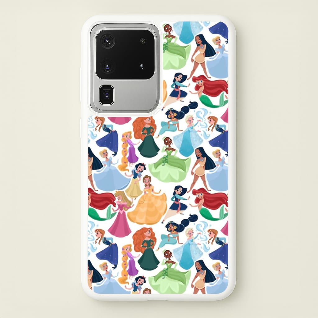 Fairytale Princess Pattern  - Disney Phone Case for Galaxy S20 Ultra