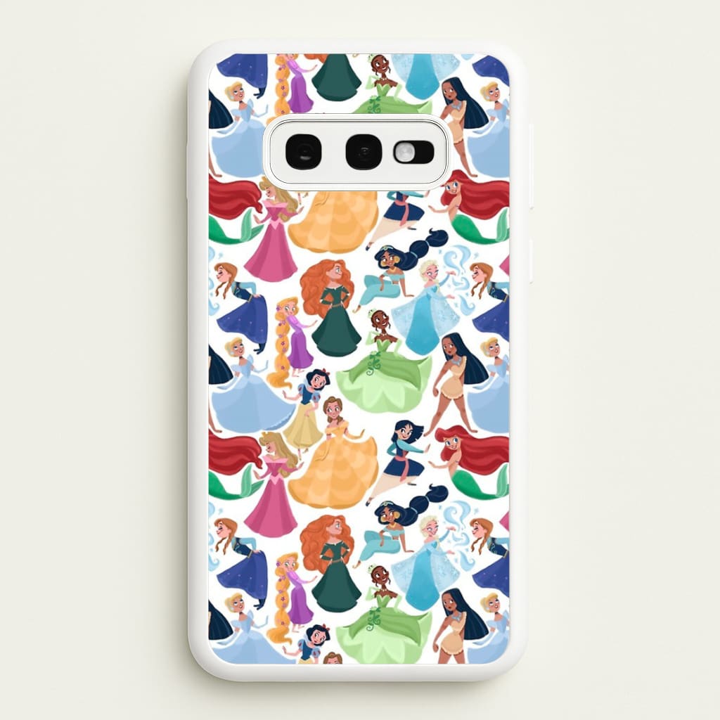 Fairytale Princess Pattern  - Disney Phone Case for Galaxy S10e