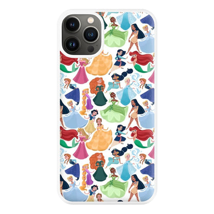 Fairytale Princess Pattern Phone Case for iPhone 13