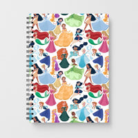 Fairytale Princess Pattern Notebook