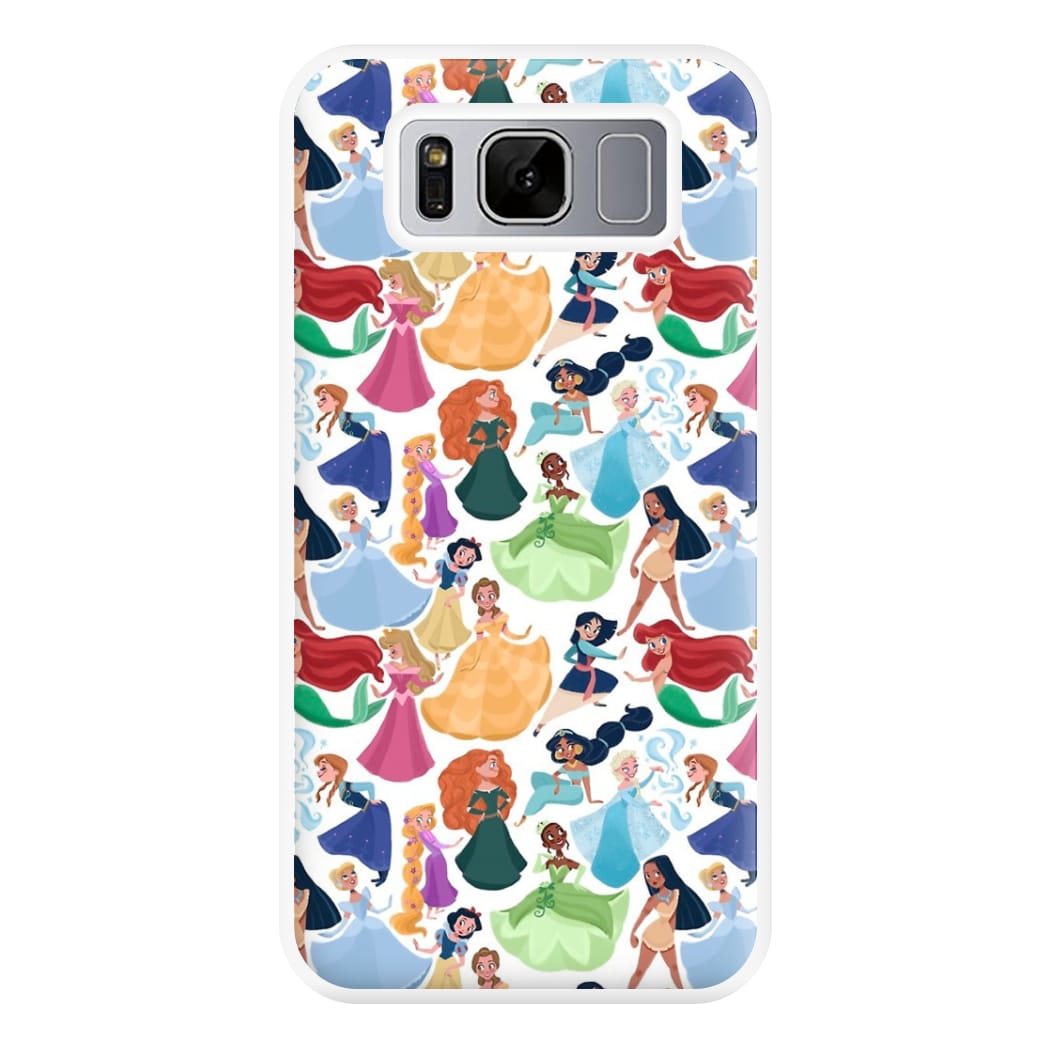 Fairytale Princess Pattern Phone Case for Galaxy S8 Plus