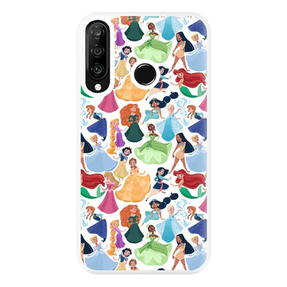 Fairytale Princess Pattern Phone Case for Huawei P30 Lite