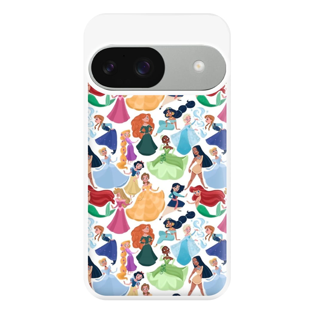 Fairytale Princess Pattern Phone Case for Google Pixel 9 / 9 Pro