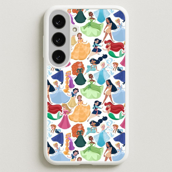 Fairytale Princess Pattern Phone Case for Galaxy S25FE