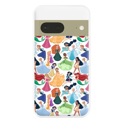 Fairytale Princess Pattern Phone Case for Google Pixel 7a