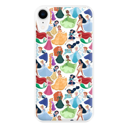 Fairytale Princess Pattern Phone Case for iPhone XR