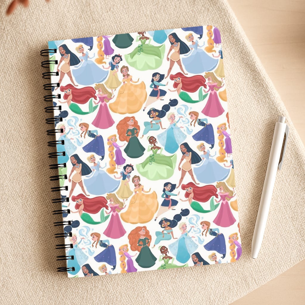 Fairytale Princess Pattern Notepad