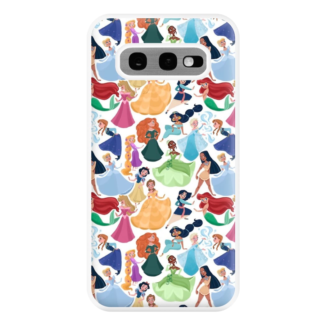 Fairytale Princess Pattern Phone Case for Galaxy S10e