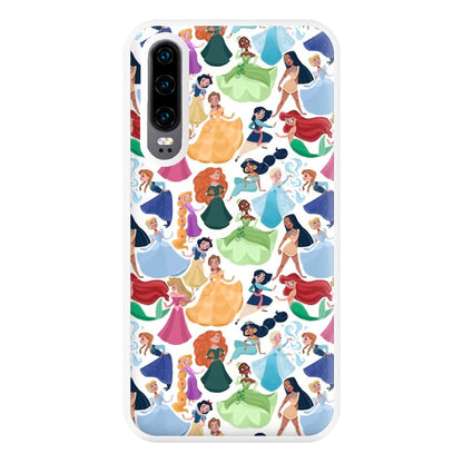 Fairytale Princess Pattern Phone Case for Huawei P30