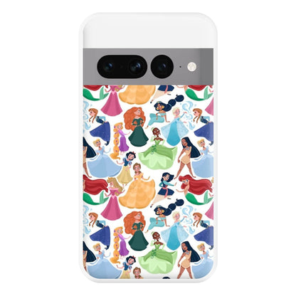 Fairytale Princess Pattern Phone Case for Google Pixel 7 Pro