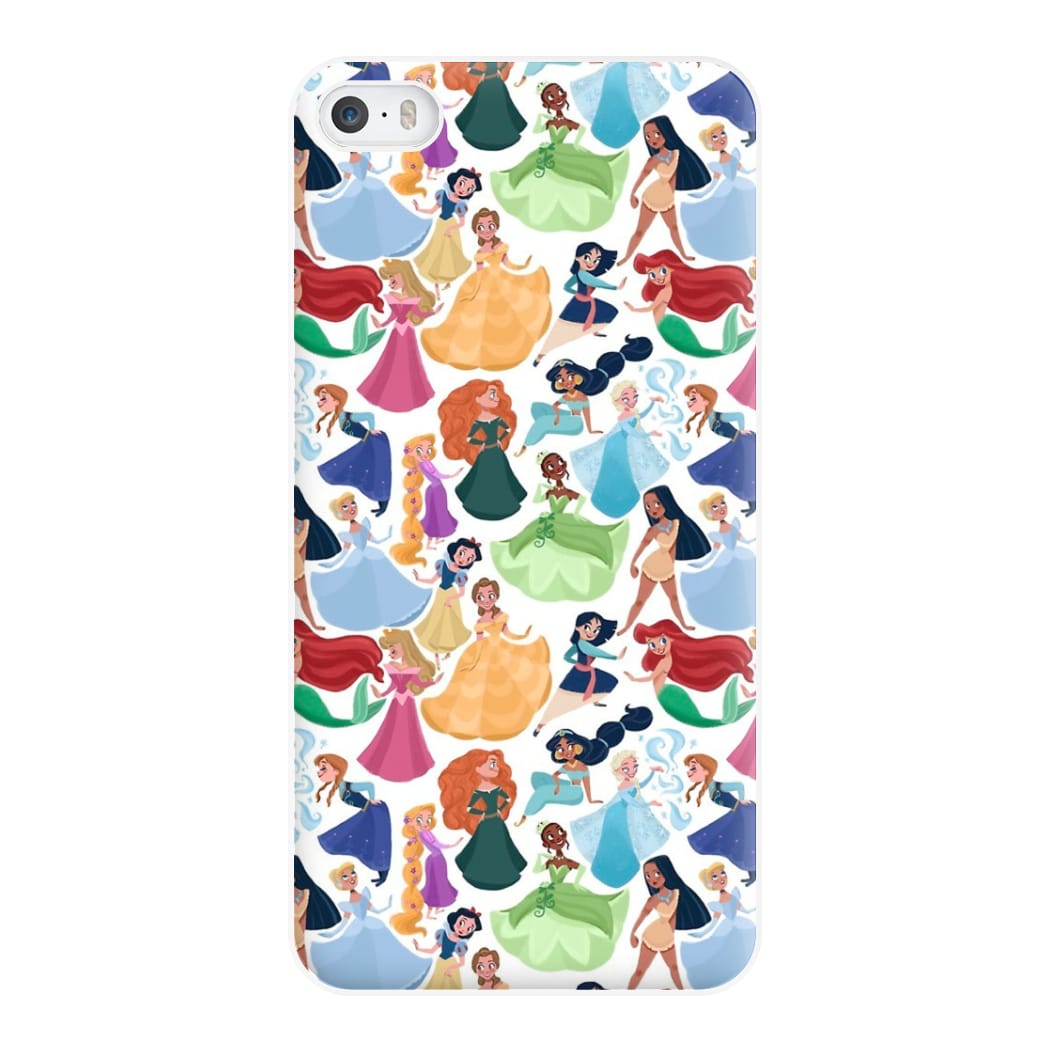 Fairytale Princess Pattern Phone Case for iPhone 5 / 5s / SE 2016