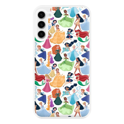 Fairytale Princess Pattern Phone Case for Galaxy S23FE