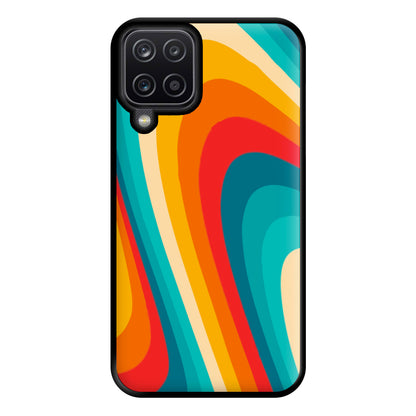 Rainbow Abstract Pattern Phone Case for Galaxy A12