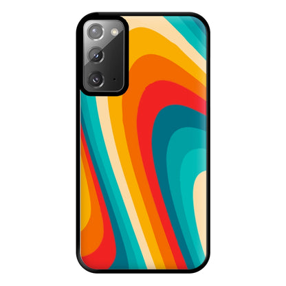 Rainbow Abstract Pattern Phone Case for Galaxy Note 20 Ultra