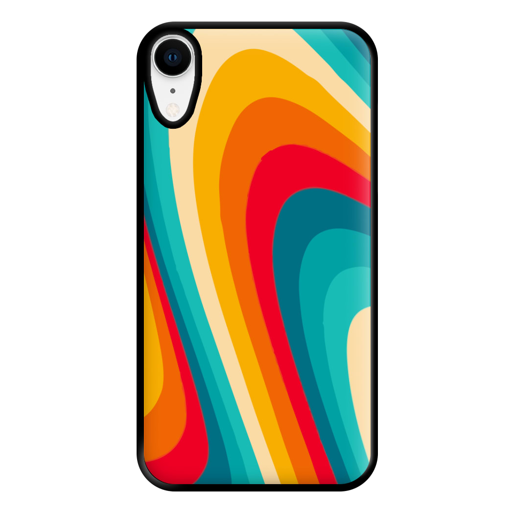 Rainbow Abstract Pattern Phone Case for iPhone XR