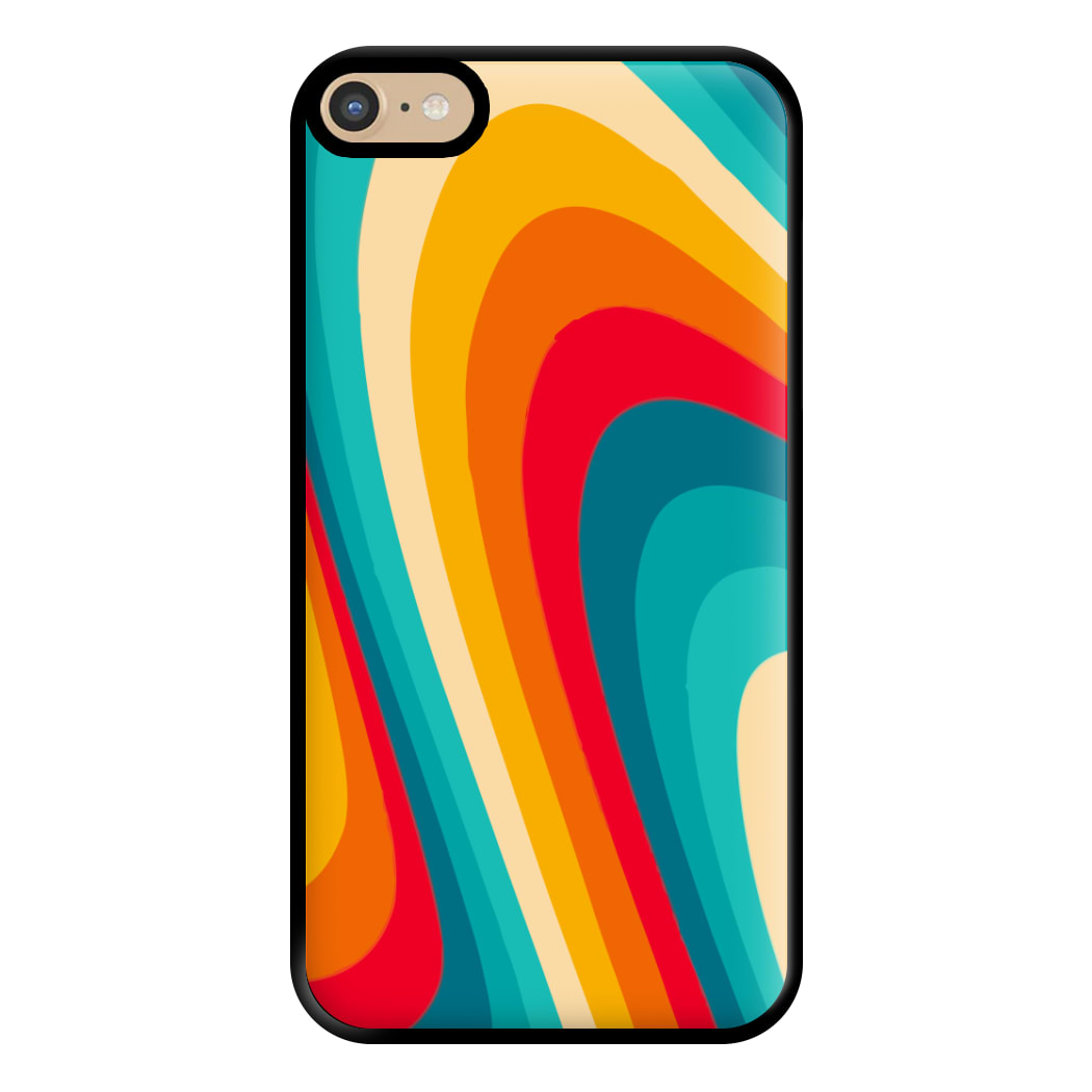 Rainbow Abstract Pattern Phone Case for iPhone 6 Plus / 7 Plus / 8 Plus