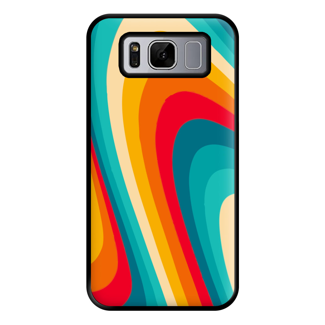 Rainbow Abstract Pattern Phone Case for Galaxy S8 Plus