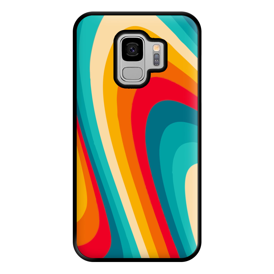 Rainbow Abstract Pattern Phone Case for Galaxy S9 Plus