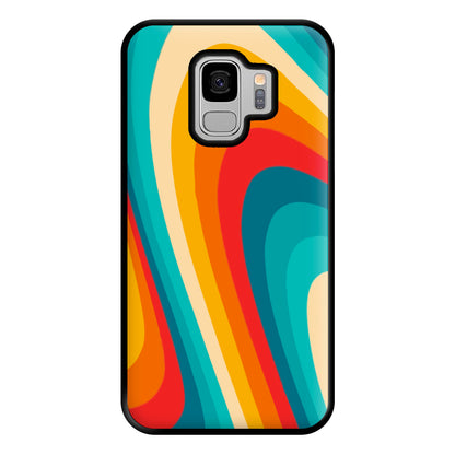 Rainbow Abstract Pattern Phone Case for Galaxy S9 Plus