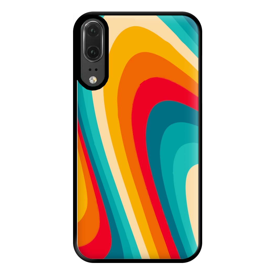 Rainbow Abstract Pattern Phone Case for Huawei P20