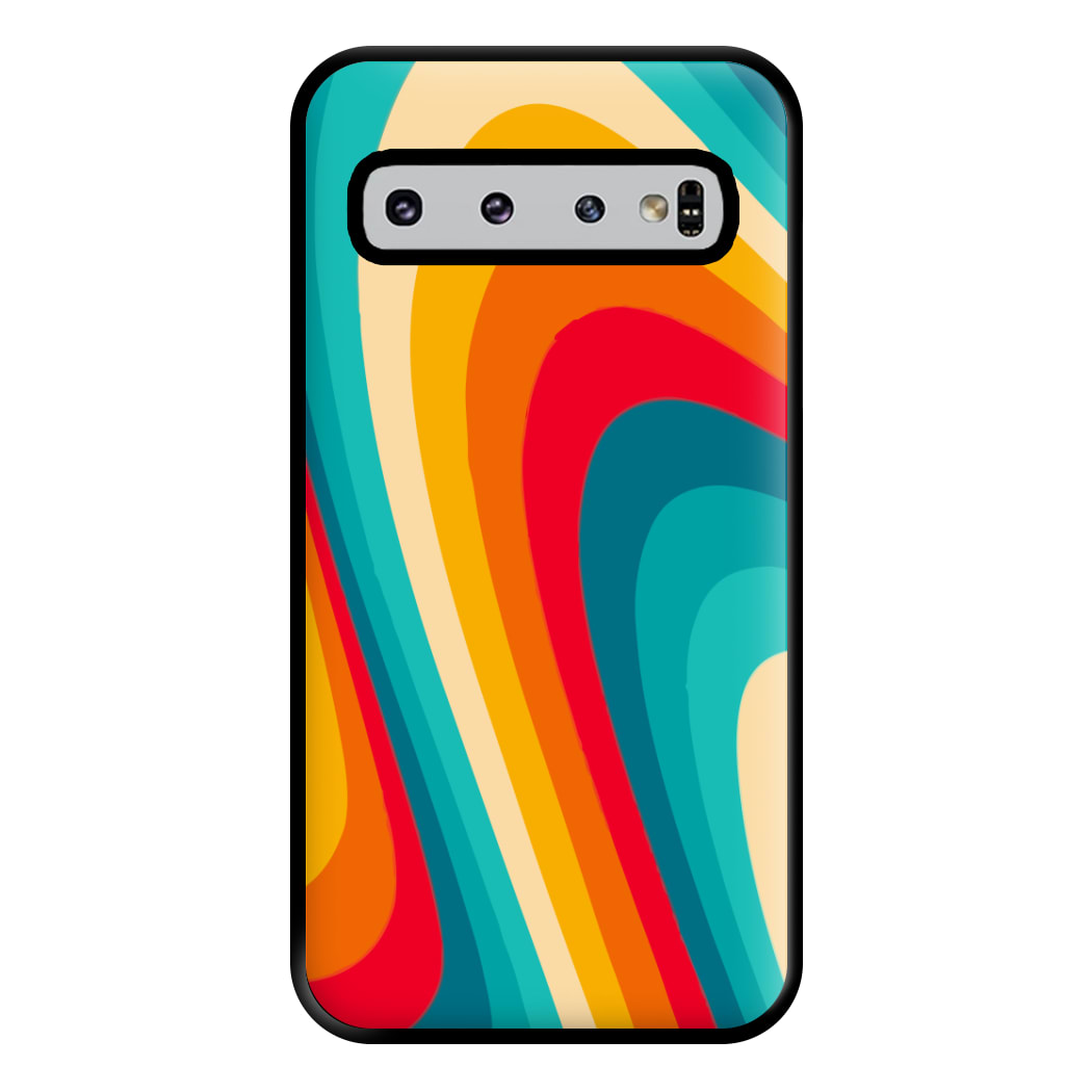 Rainbow Abstract Pattern Phone Case for Galaxy S10 Plus