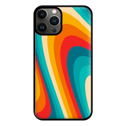 Rainbow Abstract Pattern Phone Case for iPhone 13 Pro Max