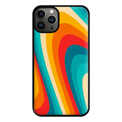 Rainbow Abstract Pattern Phone Case for iPhone 13