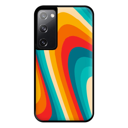 Rainbow Abstract Pattern Phone Case for Galaxy S20