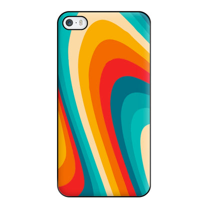 Rainbow Abstract Pattern Phone Case for iPhone 5 / 5s / SE 2016