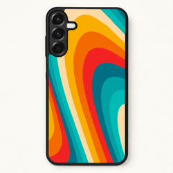 Rainbow Abstract Pattern Phone Case for Galaxy A57