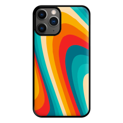 Rainbow Abstract Pattern Phone Case for iPhone 12 Pro Max