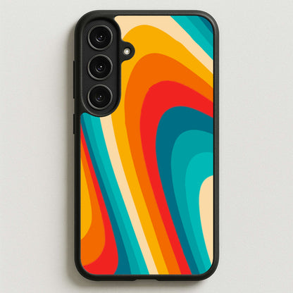 Rainbow Abstract Pattern Phone Case for Galaxy S25FE