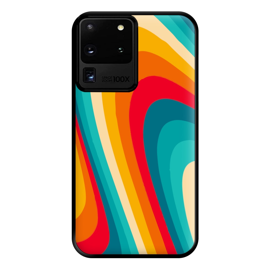 Rainbow Abstract Pattern Phone Case for Galaxy S20 Ultra