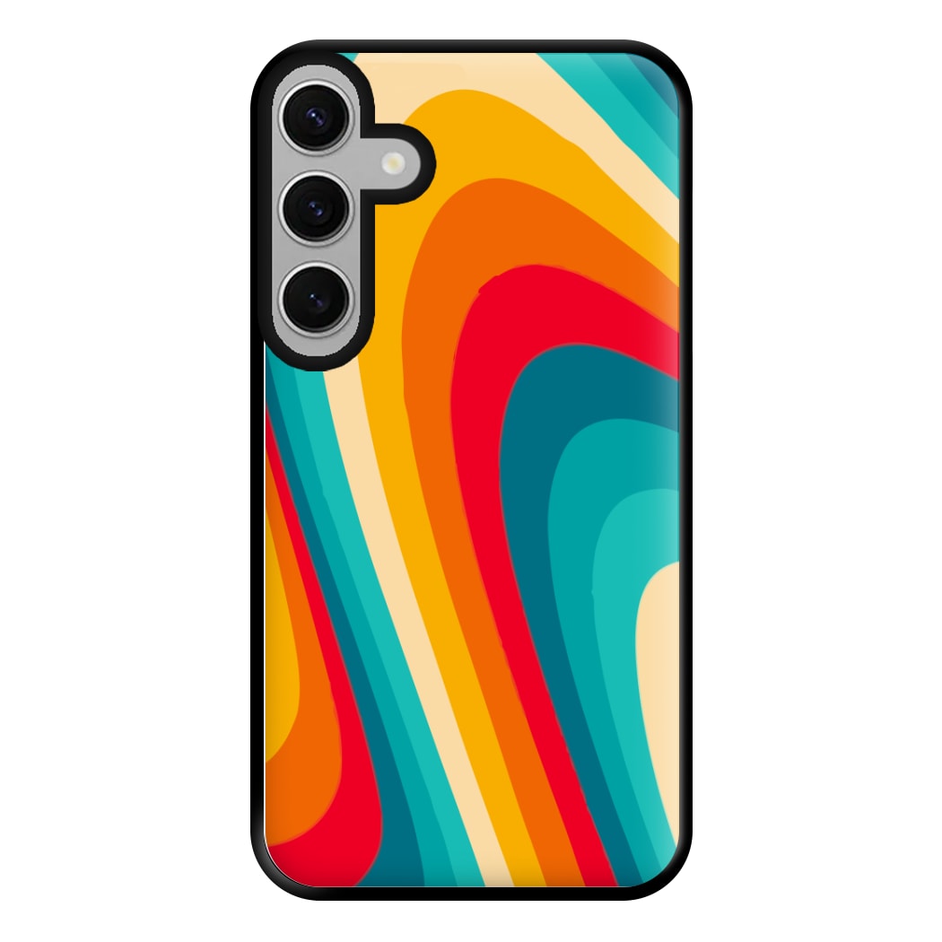 Rainbow Abstract Pattern Phone Case for Galaxy S24FE