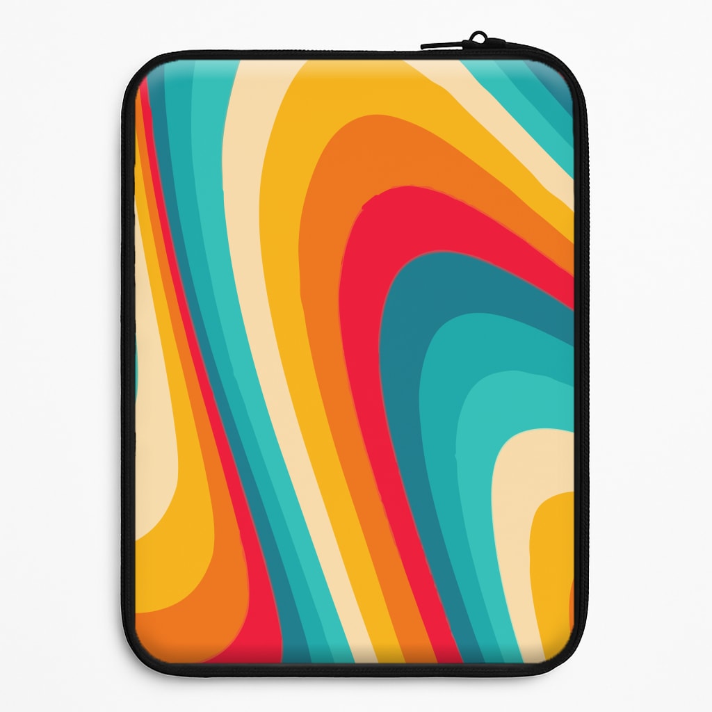 Rainbow Abstract Pattern Laptop Sleeve
