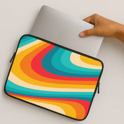 Rainbow Abstract Pattern MacBook Case