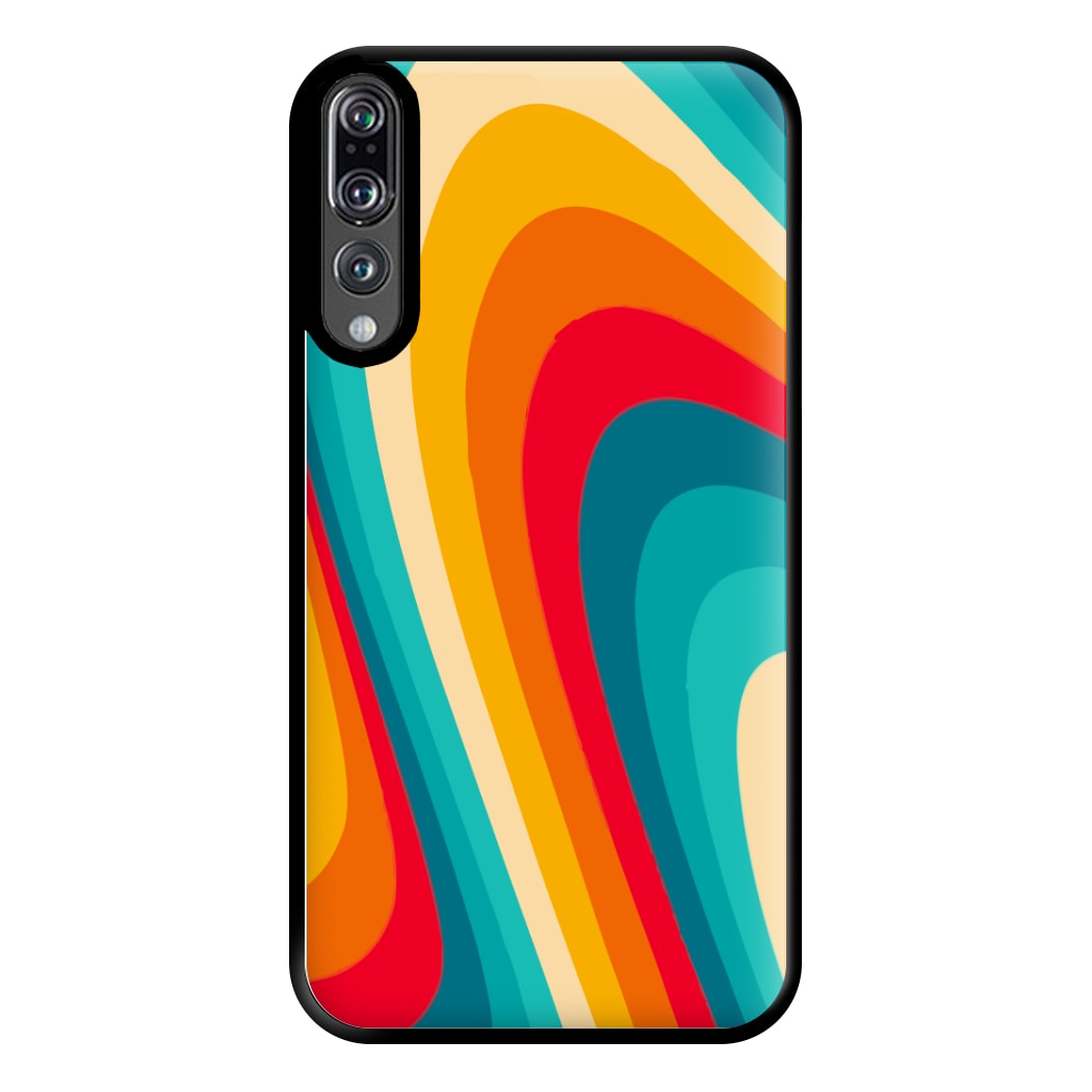 Rainbow Abstract Pattern Phone Case for Huawei P20 Pro