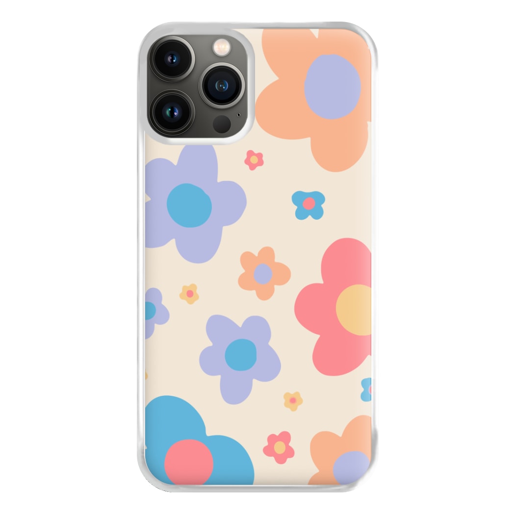 Playful Flower Pattern Phone Case for iPhone 11 Pro Max