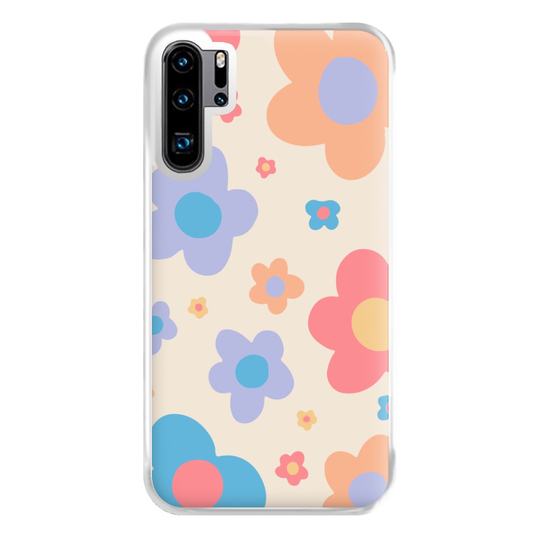 Playful Flower Pattern Phone Case for Huawei P30 Pro