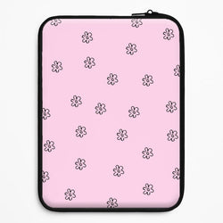 Detail Flower Pattern - Pink Universal Laptop Sleeve