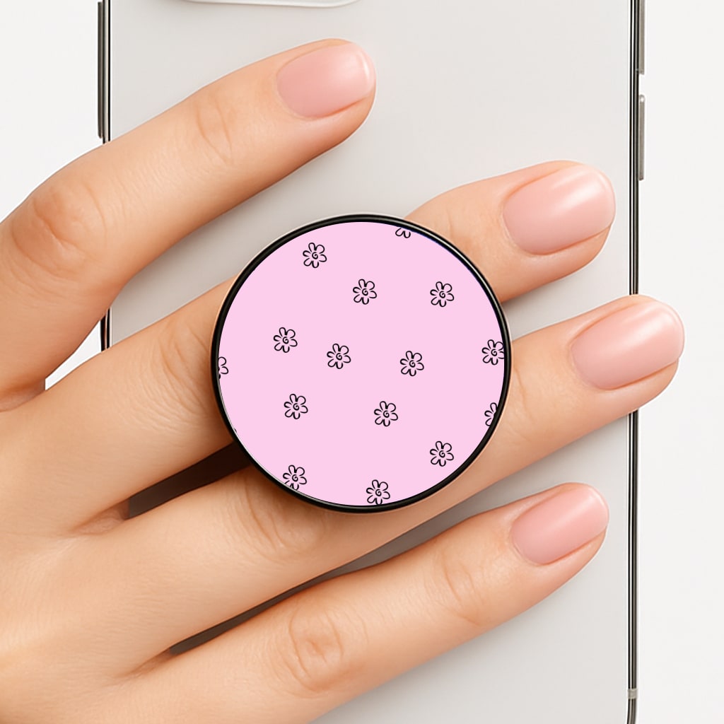 Detail Flower Pattern - Pink FunGrip