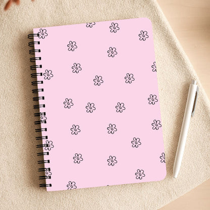 Detail Flower Pattern - Pink Notepad