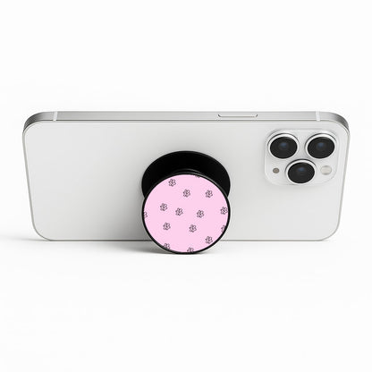 Detail Flower Pattern - Pink Phone Stand