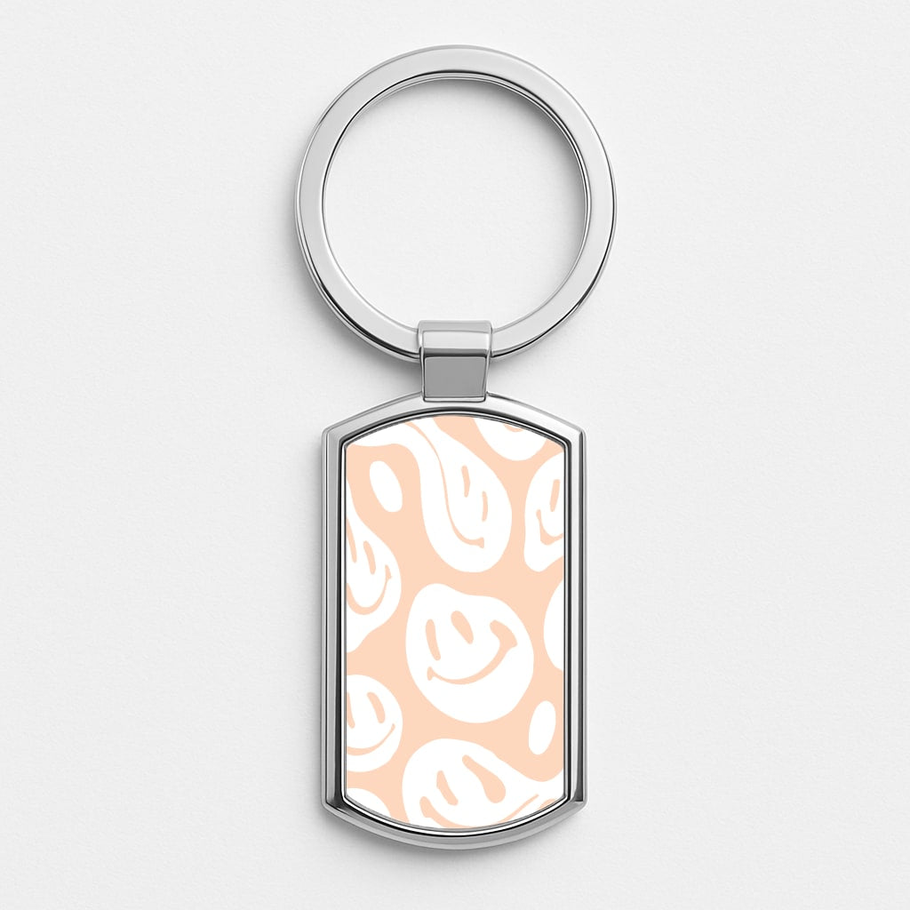 Trippn Smiley - Orange Luxury Keyring